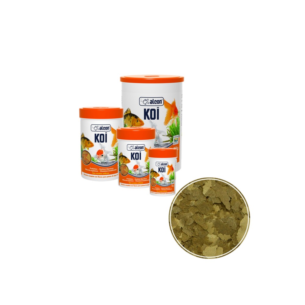 Comida Alimento en escamas para peces de agua fría - alcon 10gr