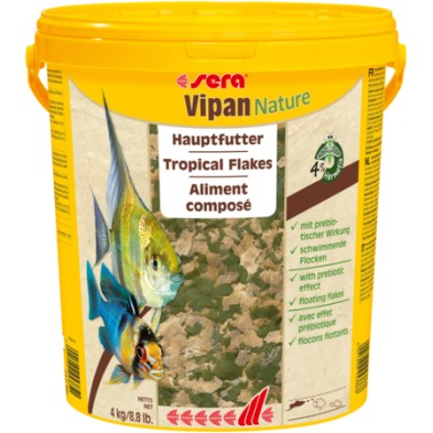 Alimento Comida escamas Sera Vipan para tropicales 500gr - Acuaworld