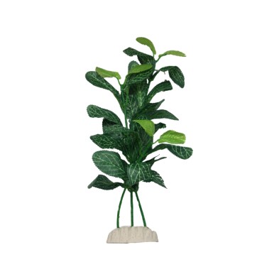Decoración planta artificial de SEDA para pecera 30cm