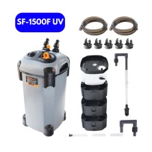 Filtro externo canister SOBO SF1500 con UV - Acuario acuaworld
