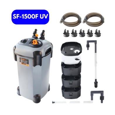 Filtro externo canister SOBO SF1500 con UV - Acuario acuaworld