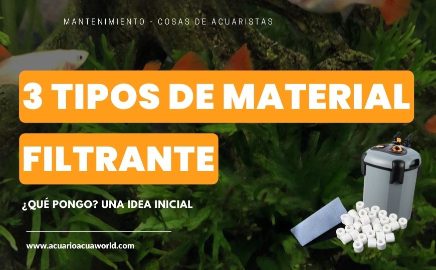 3 TIPOS de Material Filtrante